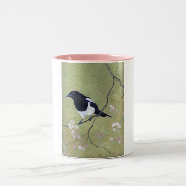 magpie and dogwood Two-Tone coffee mug (Center)