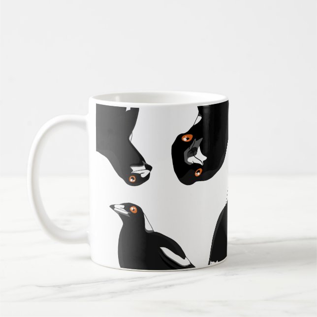 Magpie mug (Left)
