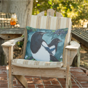 Magpie Outdoor Pillow