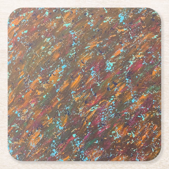 Magpie paper coaster (Front)