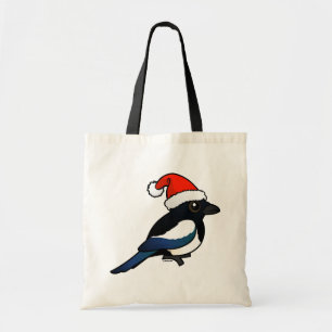 Magpie Santa Tote Bag