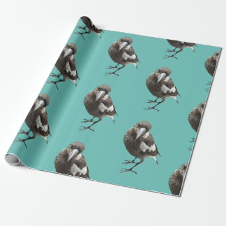 Magpie wrap wrapping paper