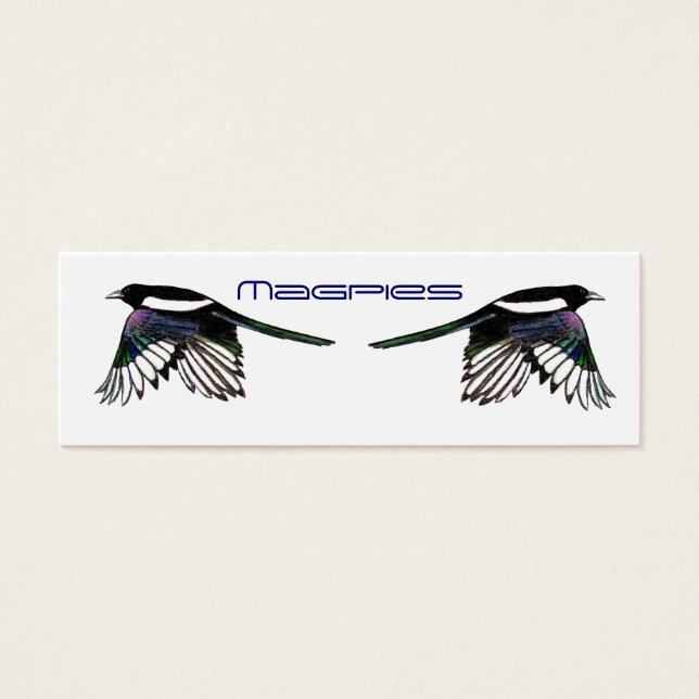 Magpies BookMark (Front)