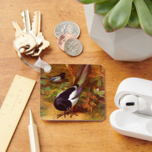 Magpies Keychain