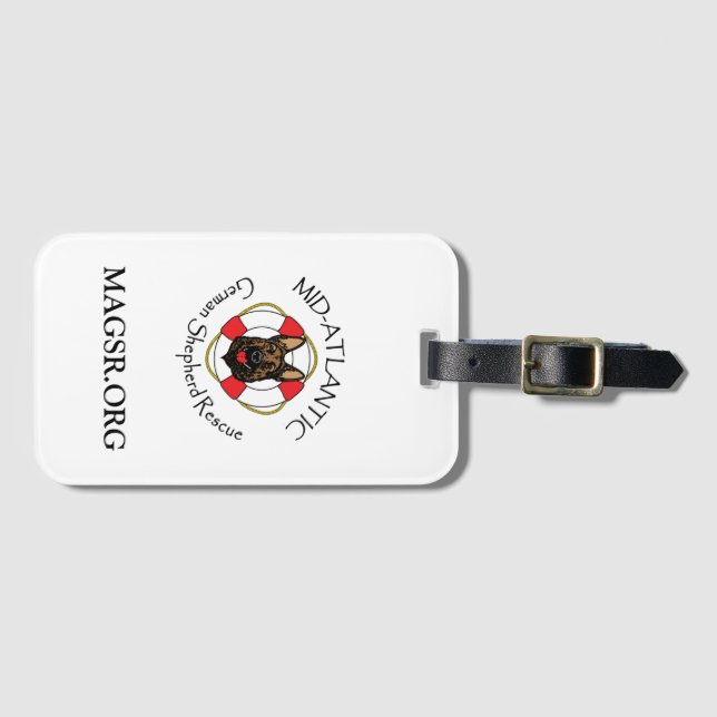 MAGSR Luggage Tag (Front Horizontal)