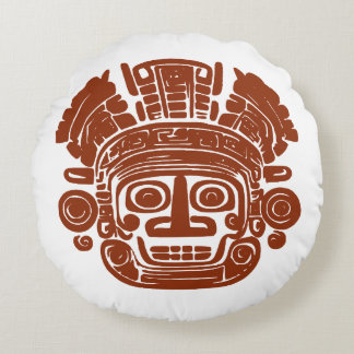 MAGUA | MAyan style GUArdian Round Pillow