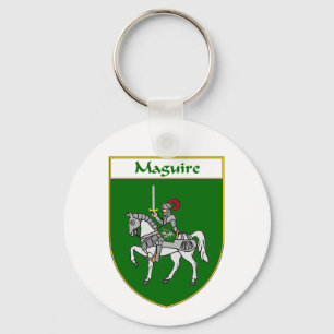 Maguire Coat of Arms/Family Crest Keychain