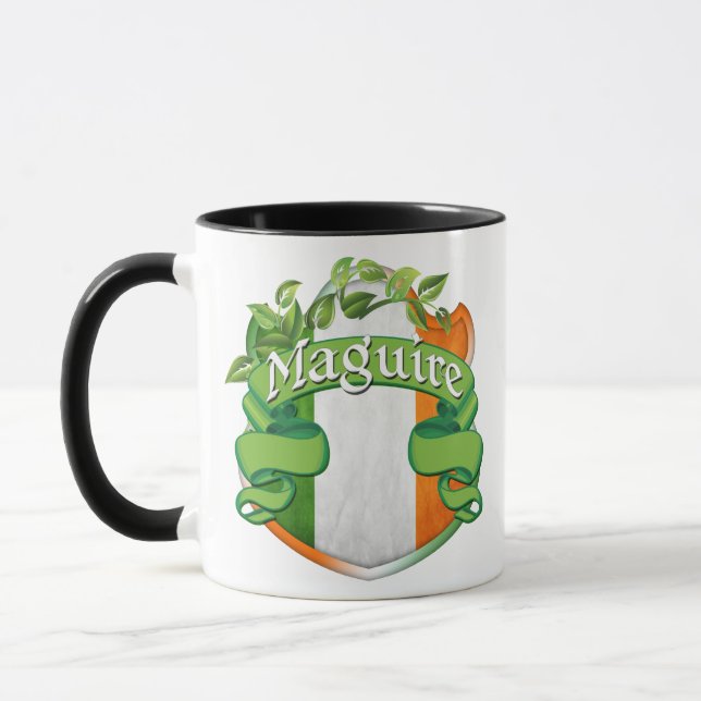 Maguire Irish Shield Mug (Left)