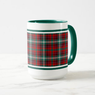 Maguire Tartan Pattern Red Plaid Mug