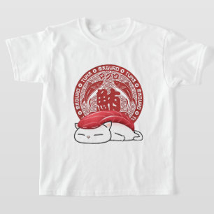 Maguro Tuna Sushi Cat  T-Shirt
