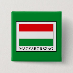 Magyarorszag 2 Inch Square Button
