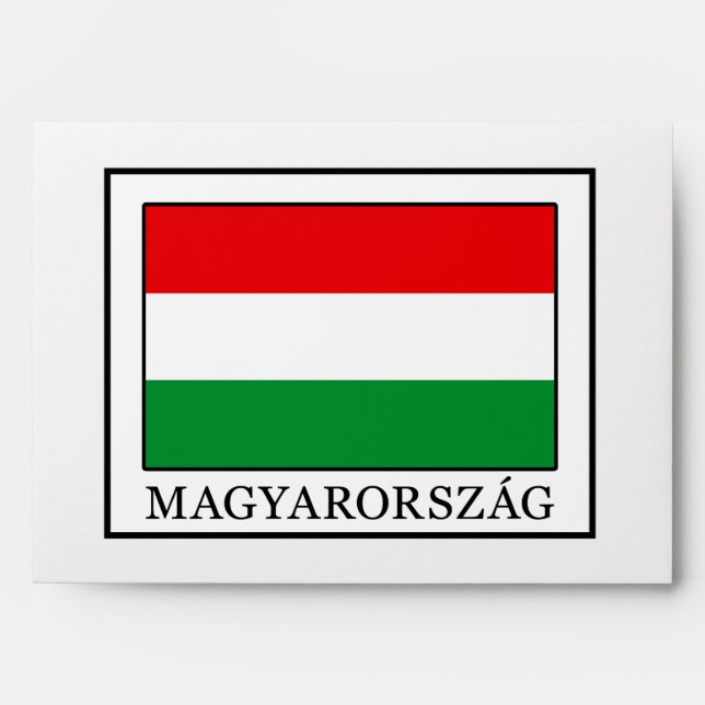 Magyarorszag Envelope (Front)