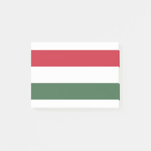 Magyarország - Hungary Flag Post-it Notes