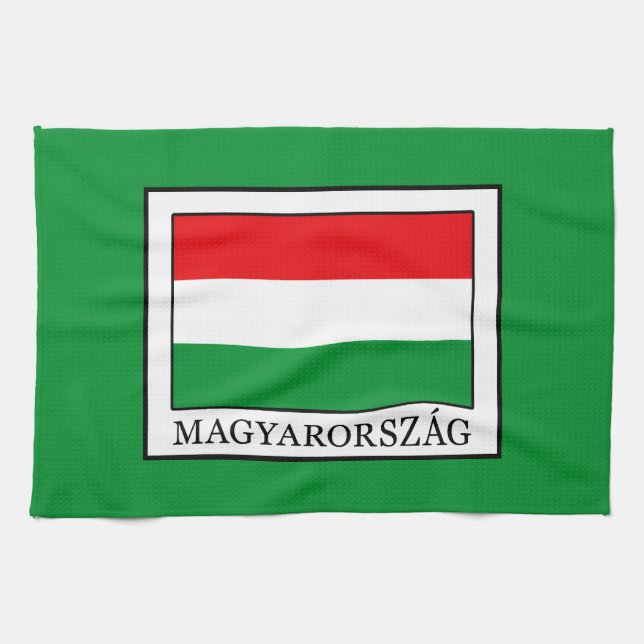 Magyarorszag Kitchen Towel (Horizontal)