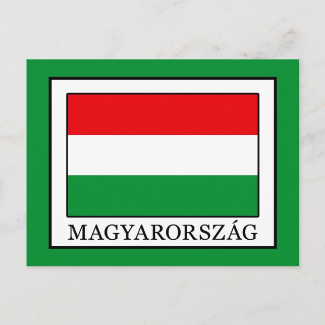 Magyarorszag Postcard (Front)
