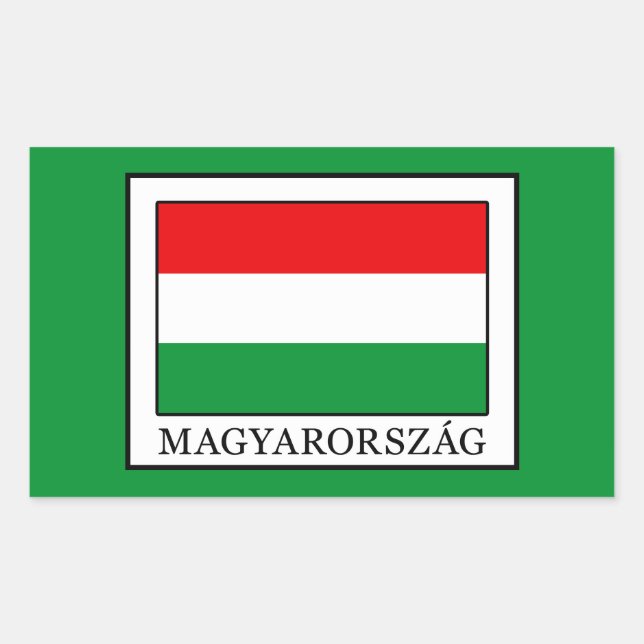 Magyarorszag Sticker (Front)