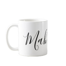 Mah Coffee Funny Personalized Mahjong Script