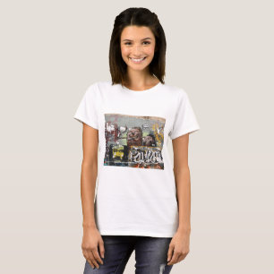 Mah coza, Graffiti, Espagne T-shirt de base pour f