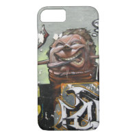 Mah coza, Graffiti,Spain iPhone case