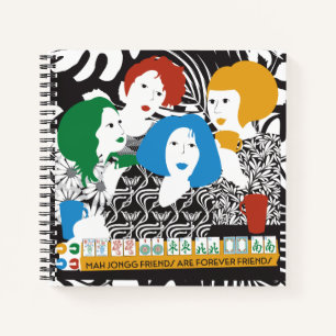 Mah Jong Friends Notebook