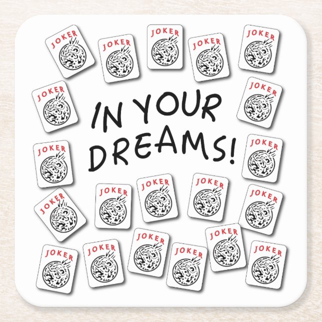 Mah Jong Joker Coaster (Front)