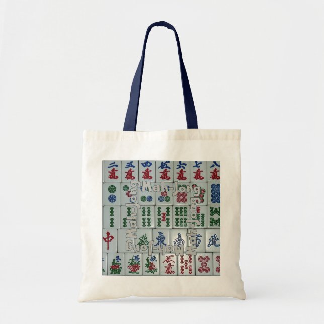 Mah-Jong on tiles (set no. 6) Tote Bag (Front)