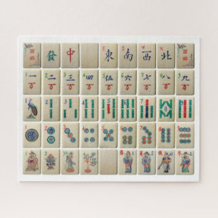 Mah-Jong set jigsaw puzzle
