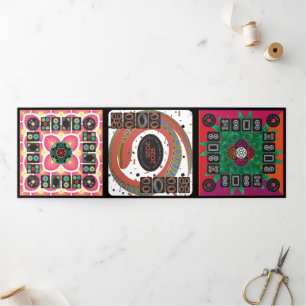 Mah Jongg 2025 Trifold Card