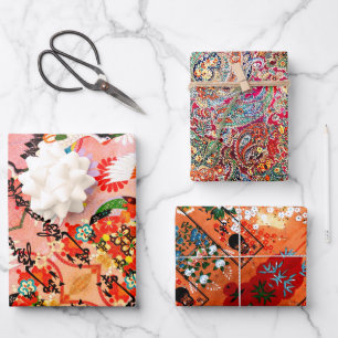 Mah Jongg Aigrettes et feuilles de papier d'envelo