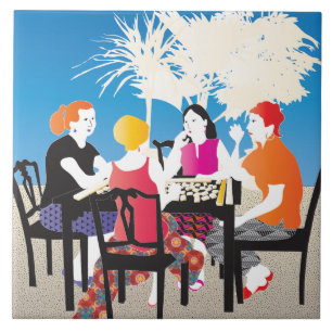 Mah Jongg Alfresco2 Tile