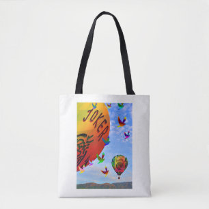 Mah Jongg Balloon Tote Bag