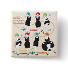 Mah Jongg Charleston Dancers Magnet