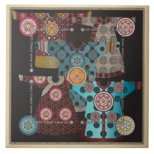 Mah Jongg Coat Tile