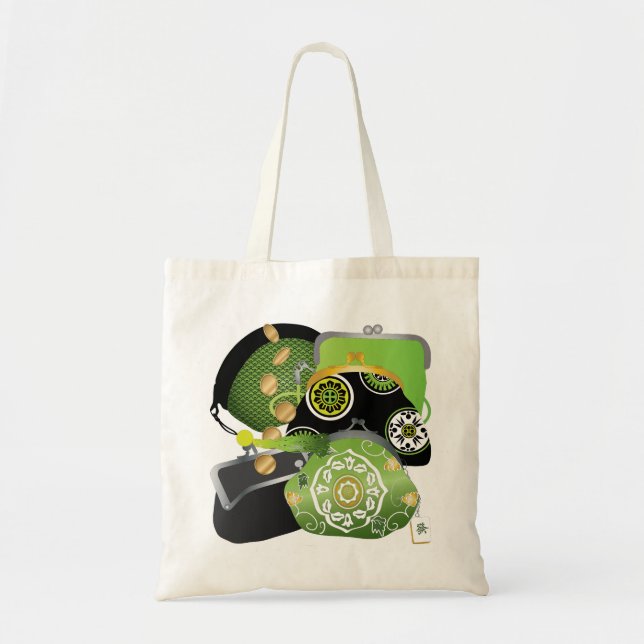Mah Jongg Coin Purses Bag (Front)