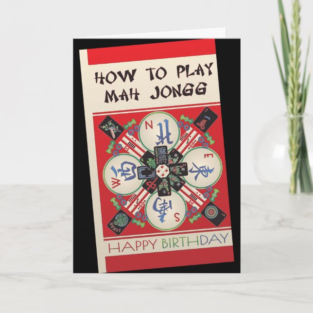 Mah Jongg Comment jouer la carte (Devant)