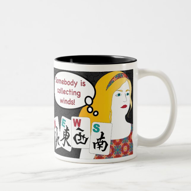 Mah Jongg dit : Vents MUG (Droit)