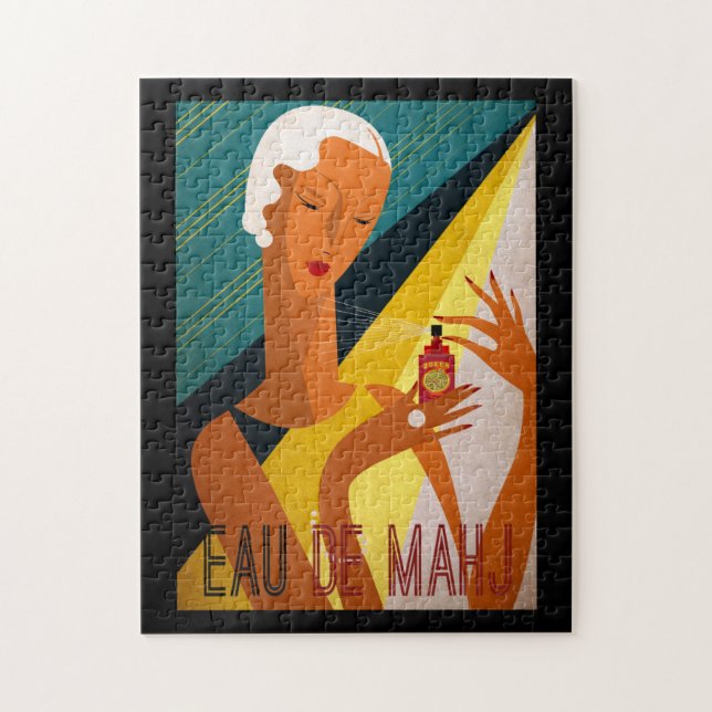 Mah Jongg Diva Perfume Puzzle (Vertical)