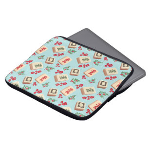 Mah Jongg Dragons Laptop Case