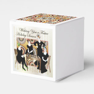 Mah Jongg Festive Favor Box