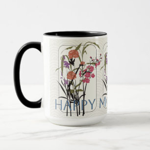 Mah Jongg Fleurs Mug de la mère