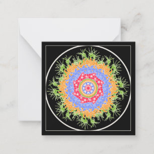 Mah Jongg Fleurs Petite carte