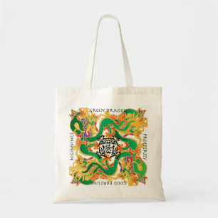 Mah Jongg Green Dragon Bag