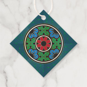 Mah Jongg Holiday Tags