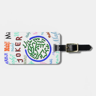 Mah Jongg Joker Luggage Tag