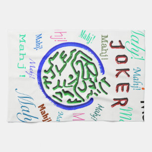 Mah Jongg Joker Towel
