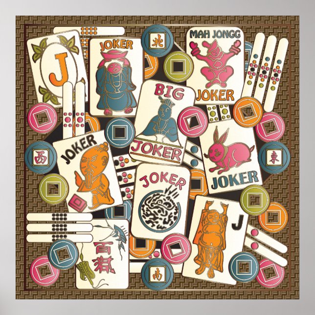 Mah Jongg Jokers Poster (Front)