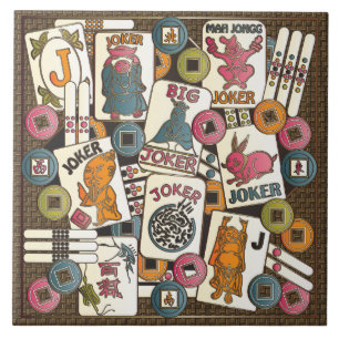 Mah Jongg Jokers Tile