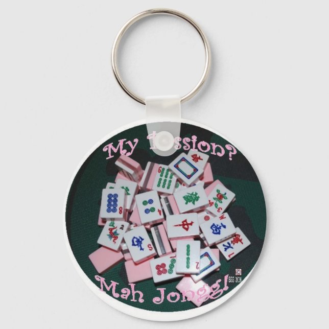 mah jongg key chain (Front)