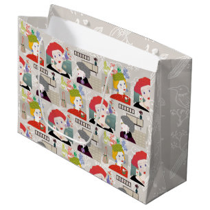 Mah Jongg Lady 03 Gift Bag