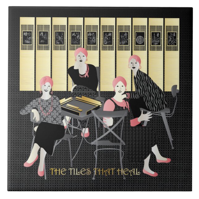 Mah Jongg Les Carreaux Qui Guérissent (Devant)